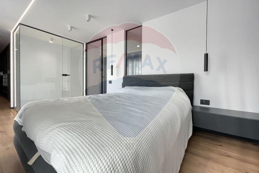 Penthouse pe 2 niveluri, 115 mp, imobil nou