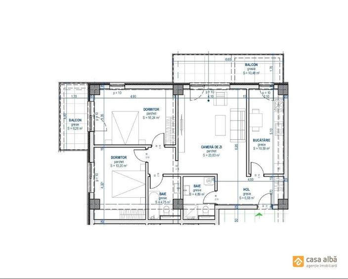 Alege noul standard de confort! 3 camere in BLOC NOU, finisaje premium - 1