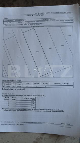 Teren intravilan de vanzare, 1.279 mp, zona Sanpetru - 3