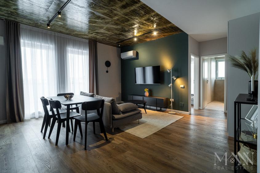Apartament 2 cam. + terasa 44 mp de închiriat | Bloc Verde, Clujului