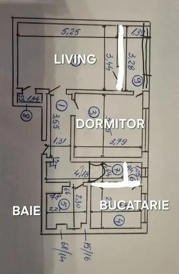 Apartament luminos cu balcon în Domenii, 2 camere