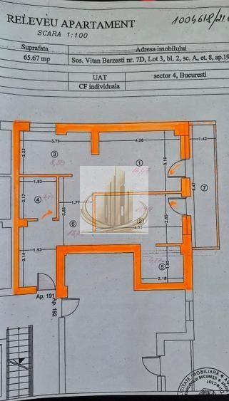 Apartament 2 camere comfort 1 cu parcare