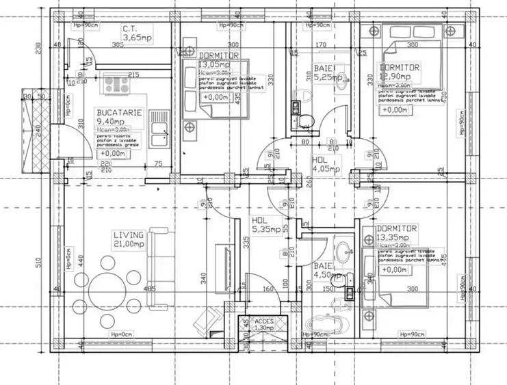 Casa Parter 4 Camere | Individuala | Semineu | Toate Facilitatile