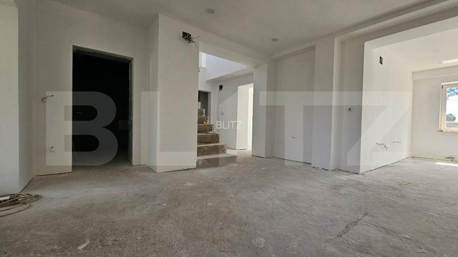 Casa semifinisata de vânzare 200mp, Teren 1000 mp, Decebal - Vetis - 9