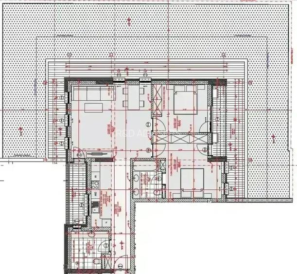 Apartament 3 camere| Curte 148 mp| Finalizat | Bloc Boutique|