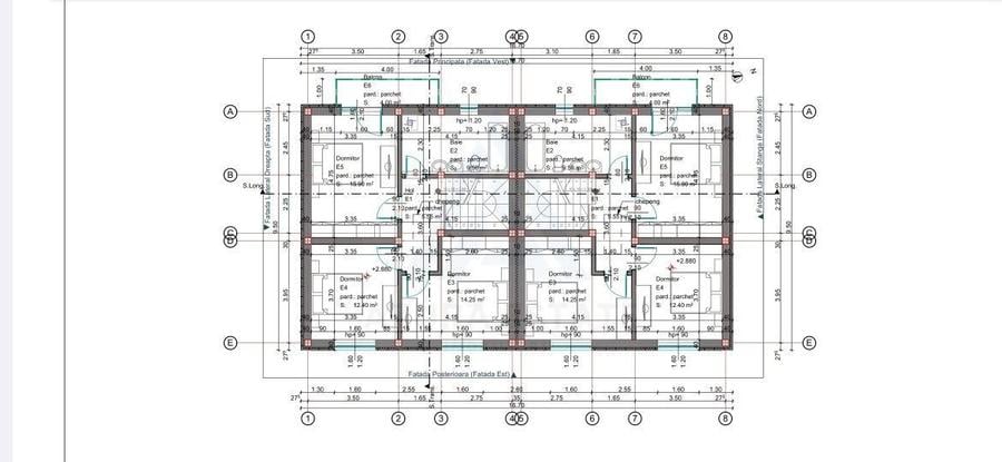 Casa tip duplex 125 mp utili 4 camere curte libera 138 mp in Selimbar