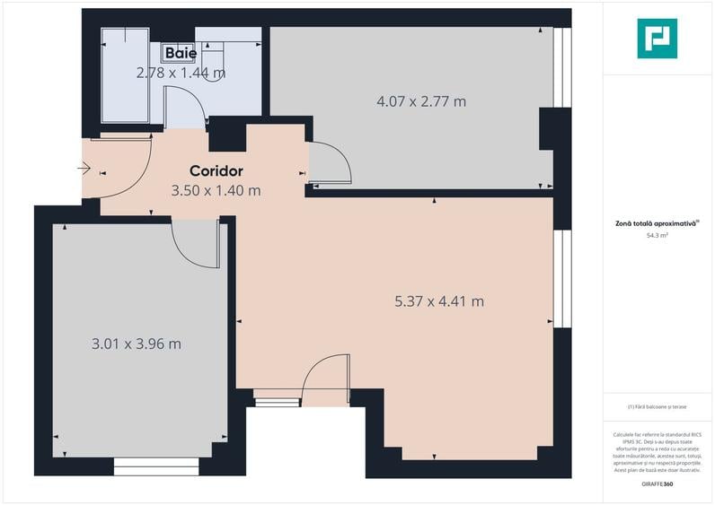Apartament 3 camere | Etaj 1 | Calea Torontalului