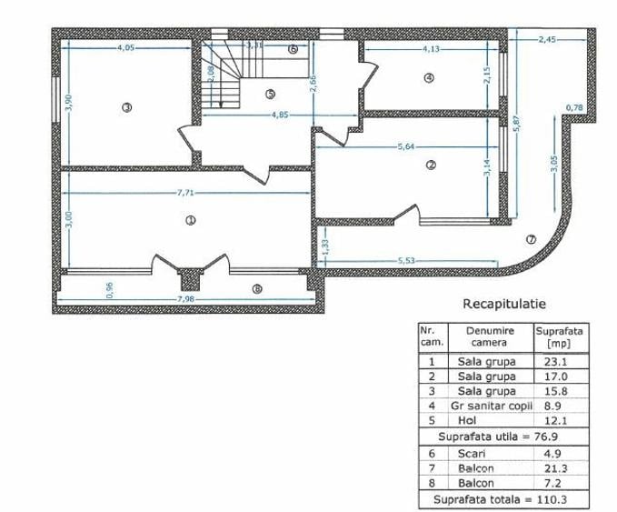 Cladire Individuala ideala gradinita sau sediu firma – Zona Gradini Manastur