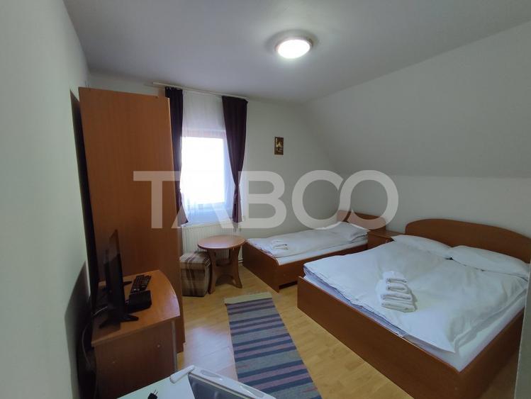 EXCLUSIVITATE Pensiune 9 camere 615 mpu 3600 mp teren in Fantanele
