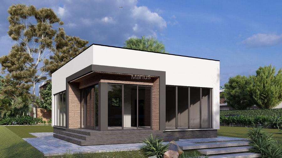 Spațiu Comercial 80 mp + 200 mp teren, In incinta ansamblu rezidential - 3