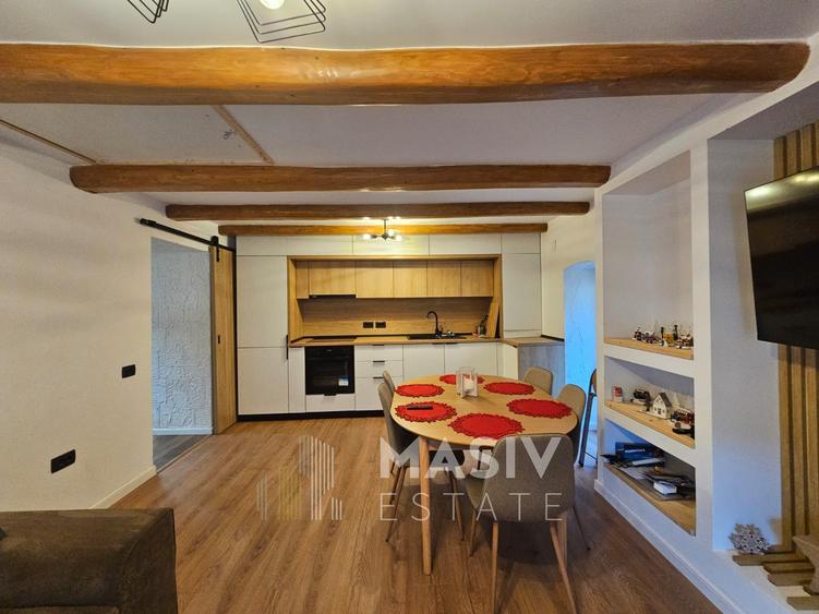 Apartament superb, 2 camere – complet renovat în 2023 – stațiunea Azuga