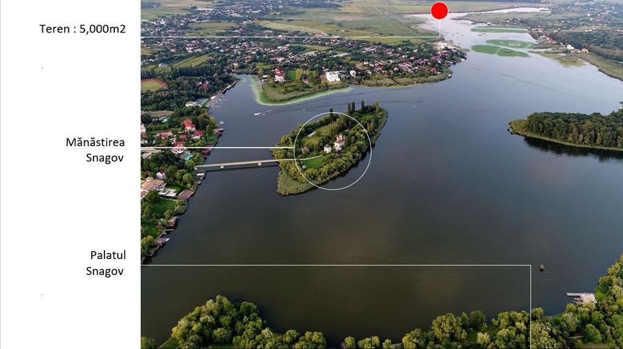 Teren Intravilan 17 m deschidere lac Silistea Snagovului