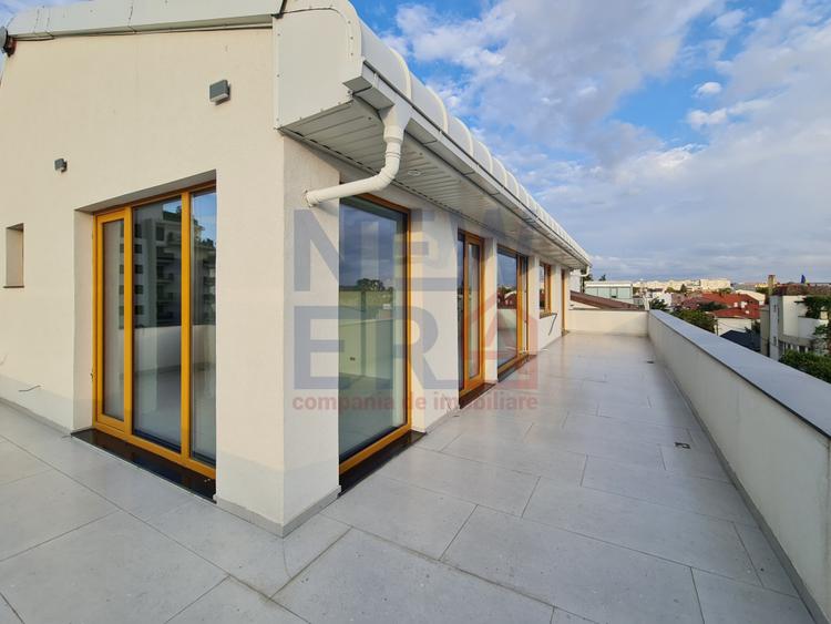 Apartament 4 camere cu terasa 50 mp, bloc boutique in zona Domenii