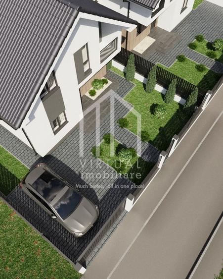 Casa cu 5 camere, 3 bai, terasa - 120 mp, teren 340 mp - Sura Mare