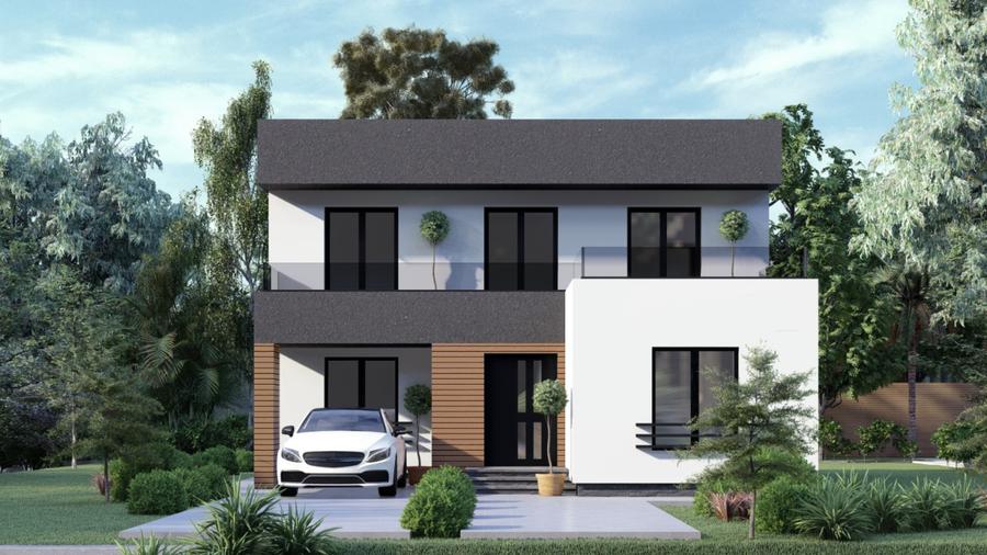 Casa individuala 4 camere, zona Recea