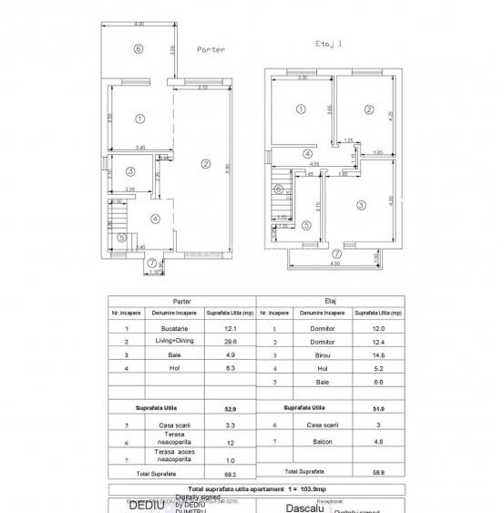 Case cvadruplex, P+1E+Pod, 4 camere —Platoul Beldiman, Valea Lupului/Rediu, Iași - 8