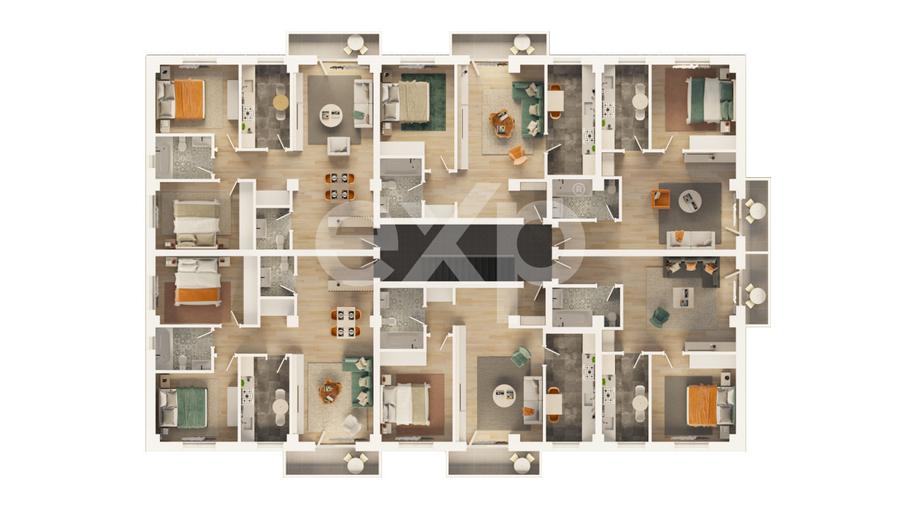 TVA inclus | Apartament 2 camere Trivale | Bloc Nou Finalizat