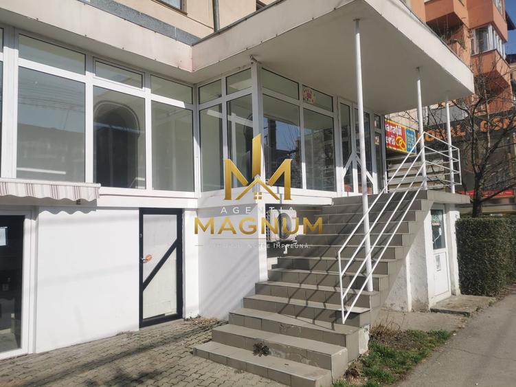 Spațiu comercial stradal | Vitrină mare | Zonă cu trafic intens