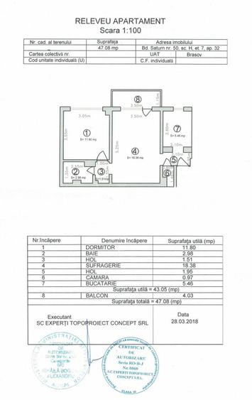Apartament 2 camere | Etaj intermediar | Mobilat și utilat - 6