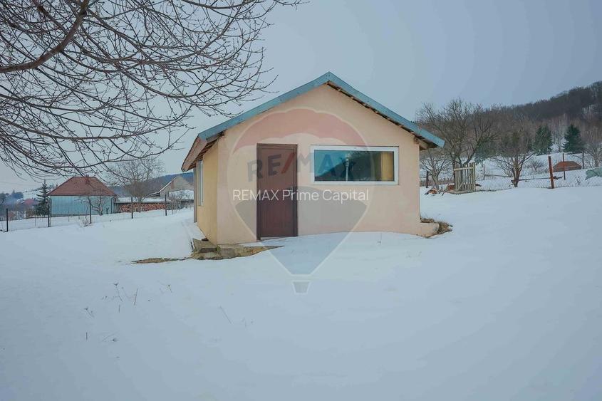 Casă cu livadă, 4 camere din cărămidă, de vânzare în zona Bratca-Damiș - 33