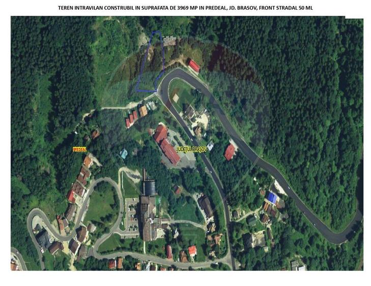 Teren intravilan Predeal-Strada Mihail Saulescu