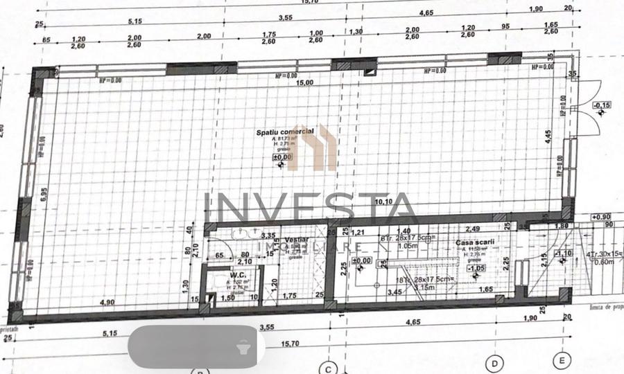 Spatiu comercial disponibil imediat! Zona strazii Dunarii! - 1