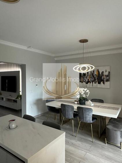 Casa in stil mediteranean, ultrafinisată 5 camere, 3 bai + curte.