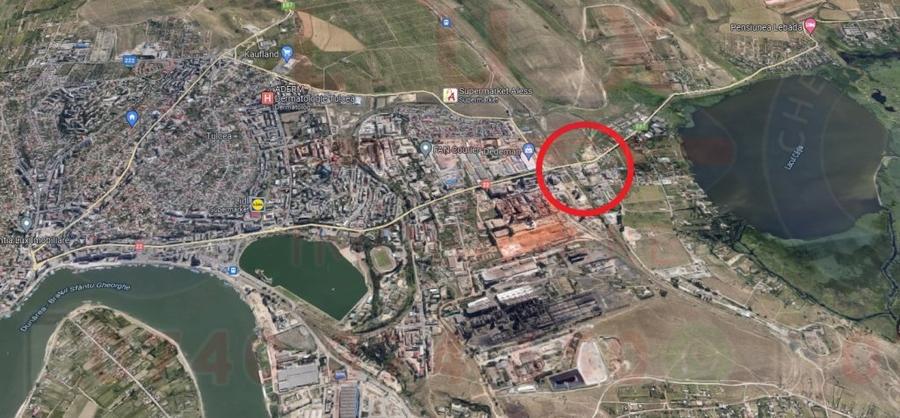 ID 7288 Teren intravilan cu front la Strada Isaccei-DN22-E87