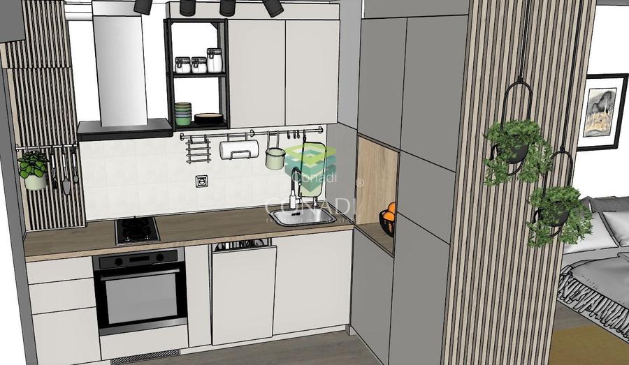 Garsoniera renovata modern zona Obor - Penny Kaufland - 55
