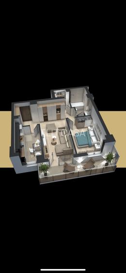 Apartament cu 2 camere - zona Tudor -Conest Grand Residence - 4