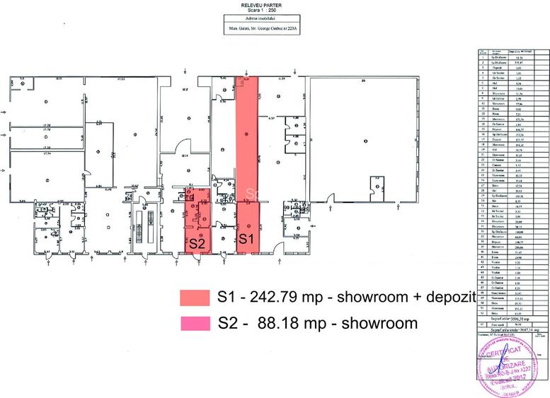 Showroom stradal de inchiriat – Bulevardul George Coșbuc 223A - 3