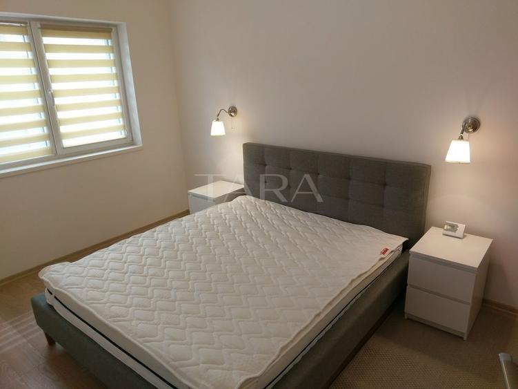 Apartament, curte privată, parcare subterană, zona Platinia.