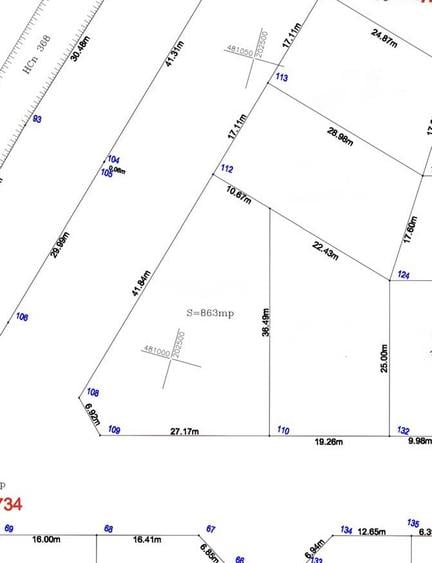 TEREN 863 mp, cu 2 fronturi, la asfalt, Mehala-Timisoara, COMISION 0