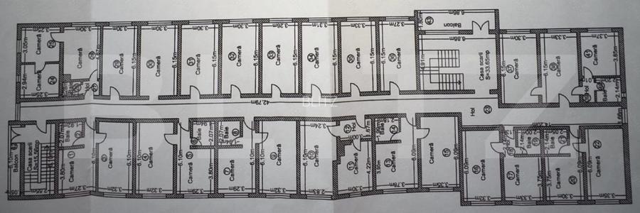 Bloc cu 2 etaje, aflat în zona centrală a orașului Cugir - 3