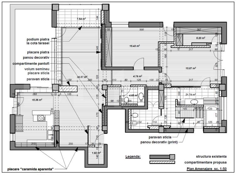 PentHouse 3 camere, 180 mp, zona Central