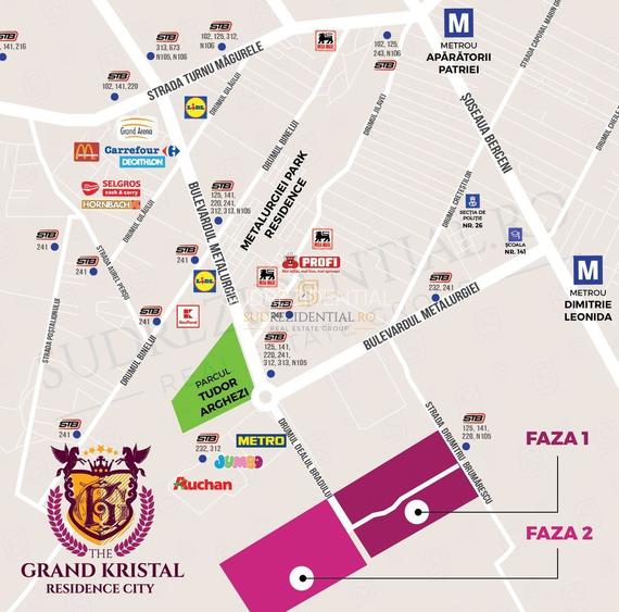 Apartament 2 camere + parcare | The Grand Kristal | Mobilat și utilat - 18