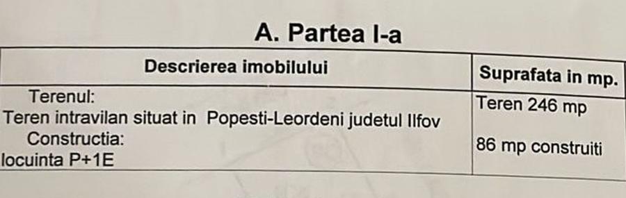 Vila ind.5cam,3bai,mob-util complet/centruPopesti Leordeni-Mega Im