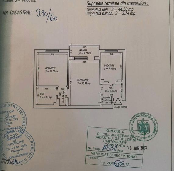 Apartament 2 camere, confort 1 – Tomis 3 | Totul nou | La cheie