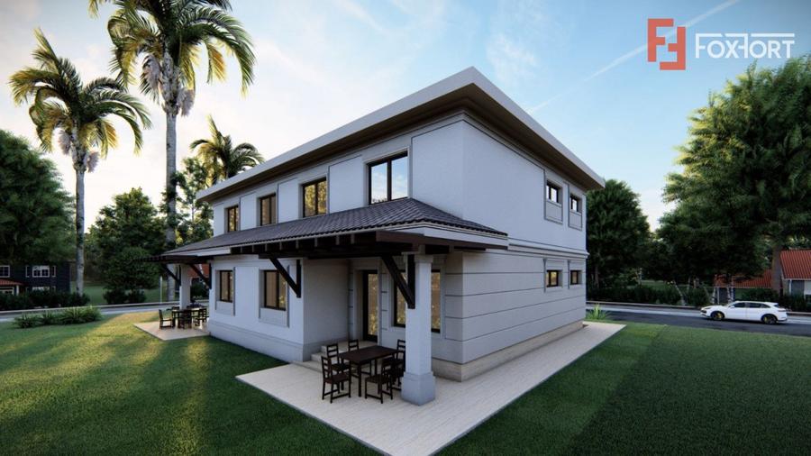 Duplex 5 camere, Sacalaz - Arhitectura moderna