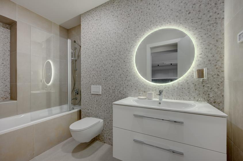 AFI Home North-2 camere,mobilat&utilat,gradina+1 loc parcare