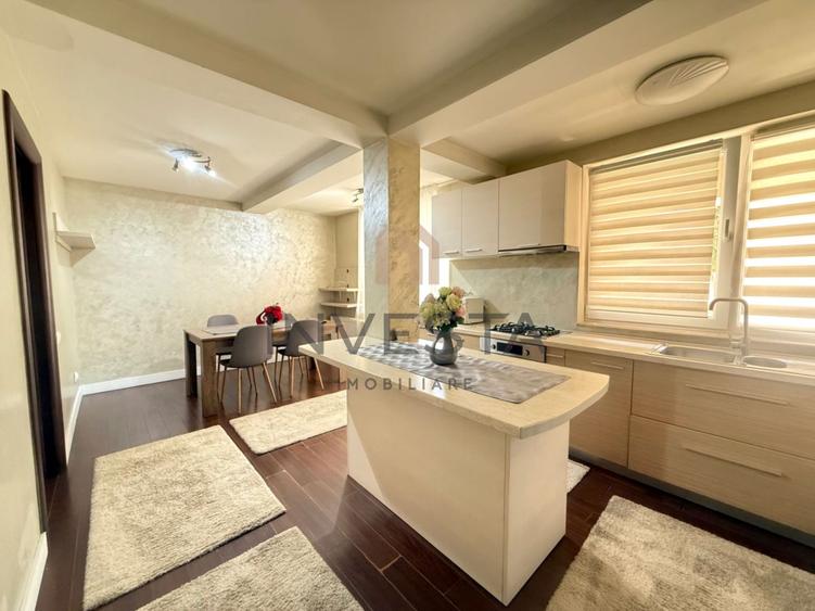 Apartament 3 camere, zona Auchan Iris – mobilat si utilat