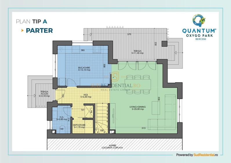 Vila eficienta energetic, 4 camere, Quantum OxyGo Park Vidra