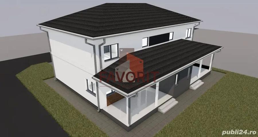 Duplex cu 4 camere de vanzare - Mosnita Noua. Zona Excelenta.