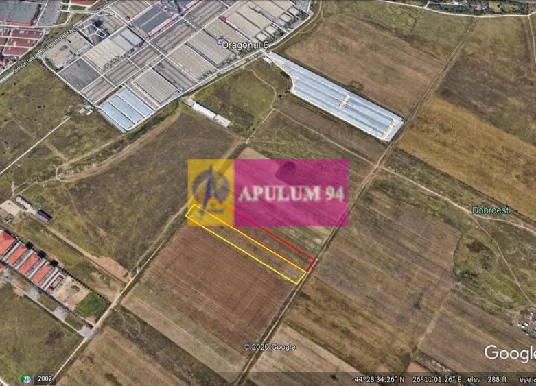 Teren 7500mp-Fundeni Dobroesti