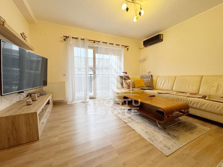 Apartament 2 camere de vanzare 50mp utili+5mp balcon, zona Braytim