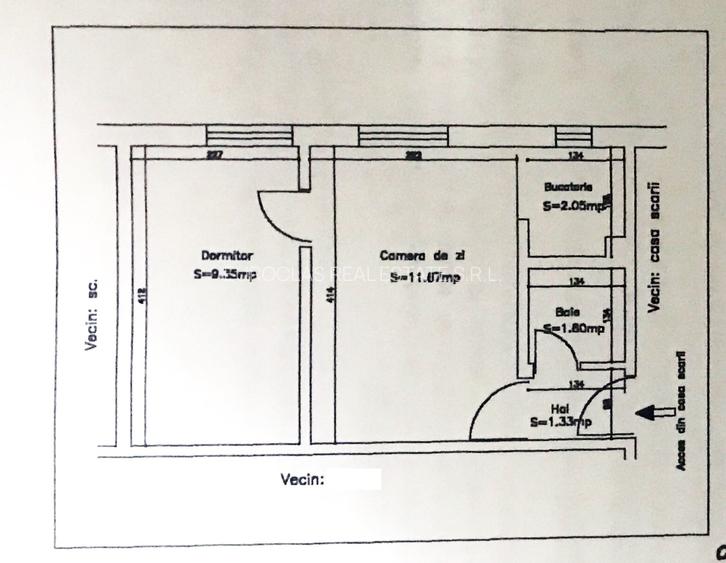 Exclusivitate! Apartament 2 camere - Tomis Nord - 52.000 euro(Cod E11) - 8