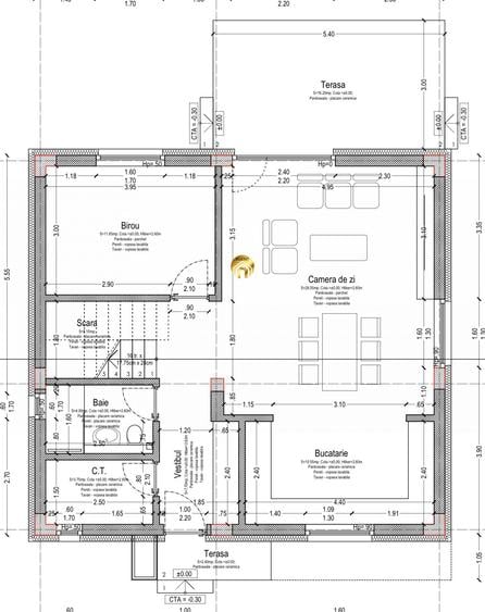 Vila P+1 cu Pompa de Caldura - 5 camere - 300mp Teren - Otopeni Odaile