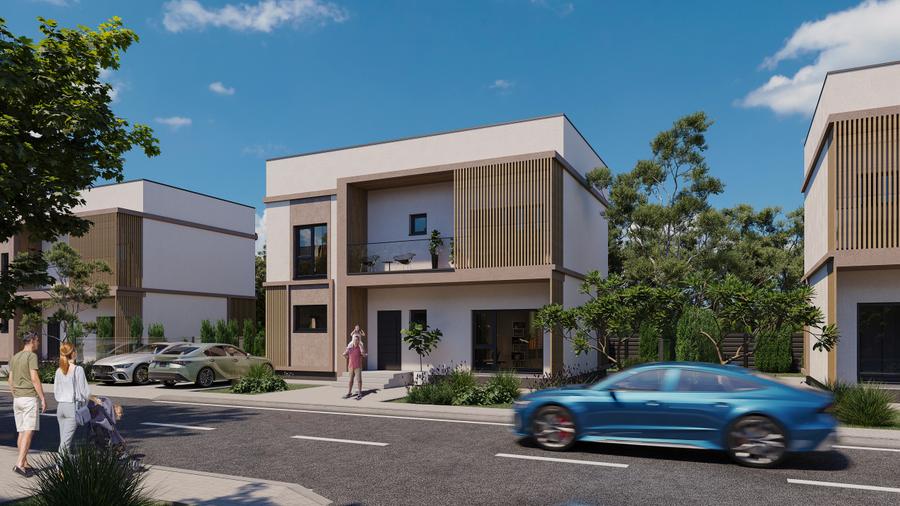 Vila Individuală 5 camere Mihai Eminescu Tunari Dotări Premium