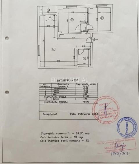 Apartament 3 camere-zona Domenii / Mihalache - 8