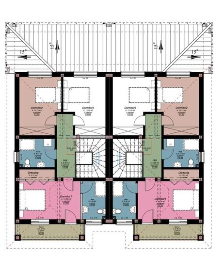 Duplex cu 4 camere si teren generos - Padurea Verde